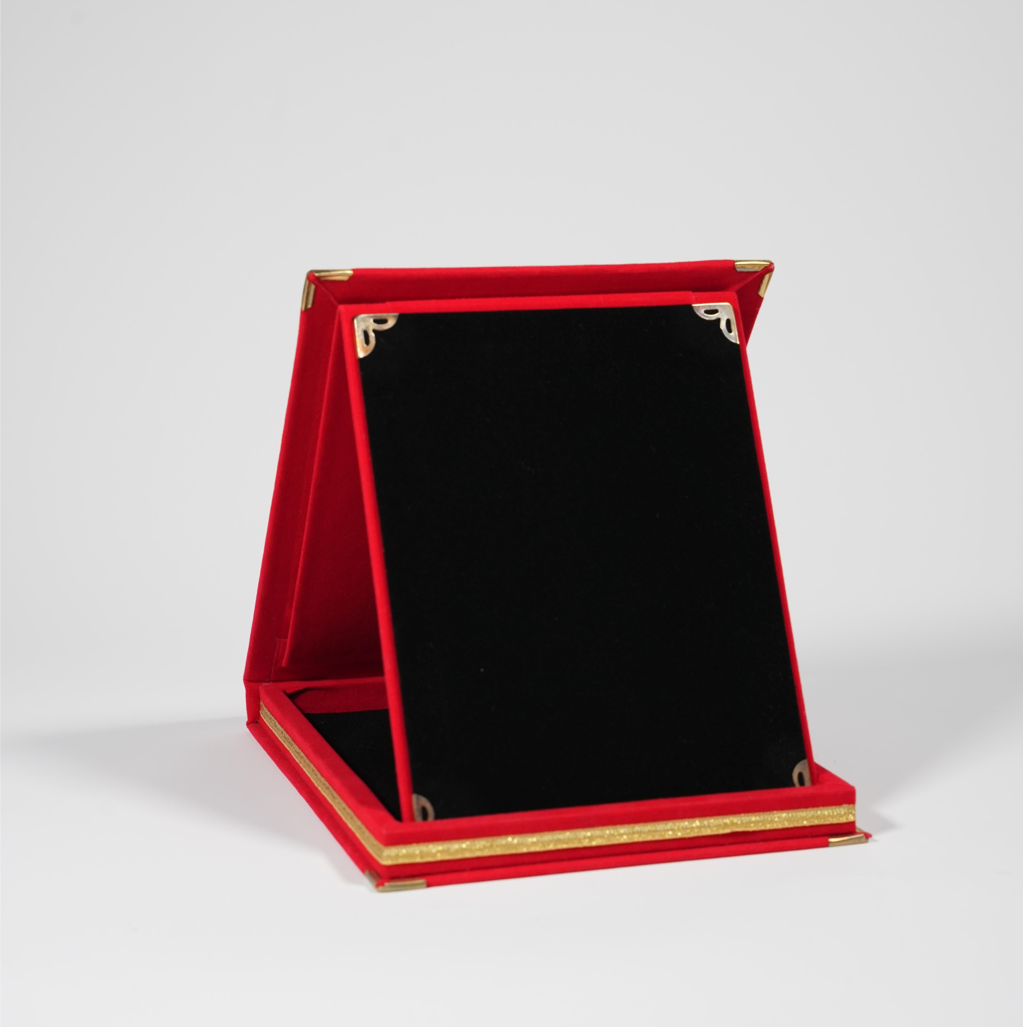 Standart Kırmızı Albüm Plaket 12x16